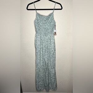 NEW Sincerely Jules Smocked Tank Jumpsuit